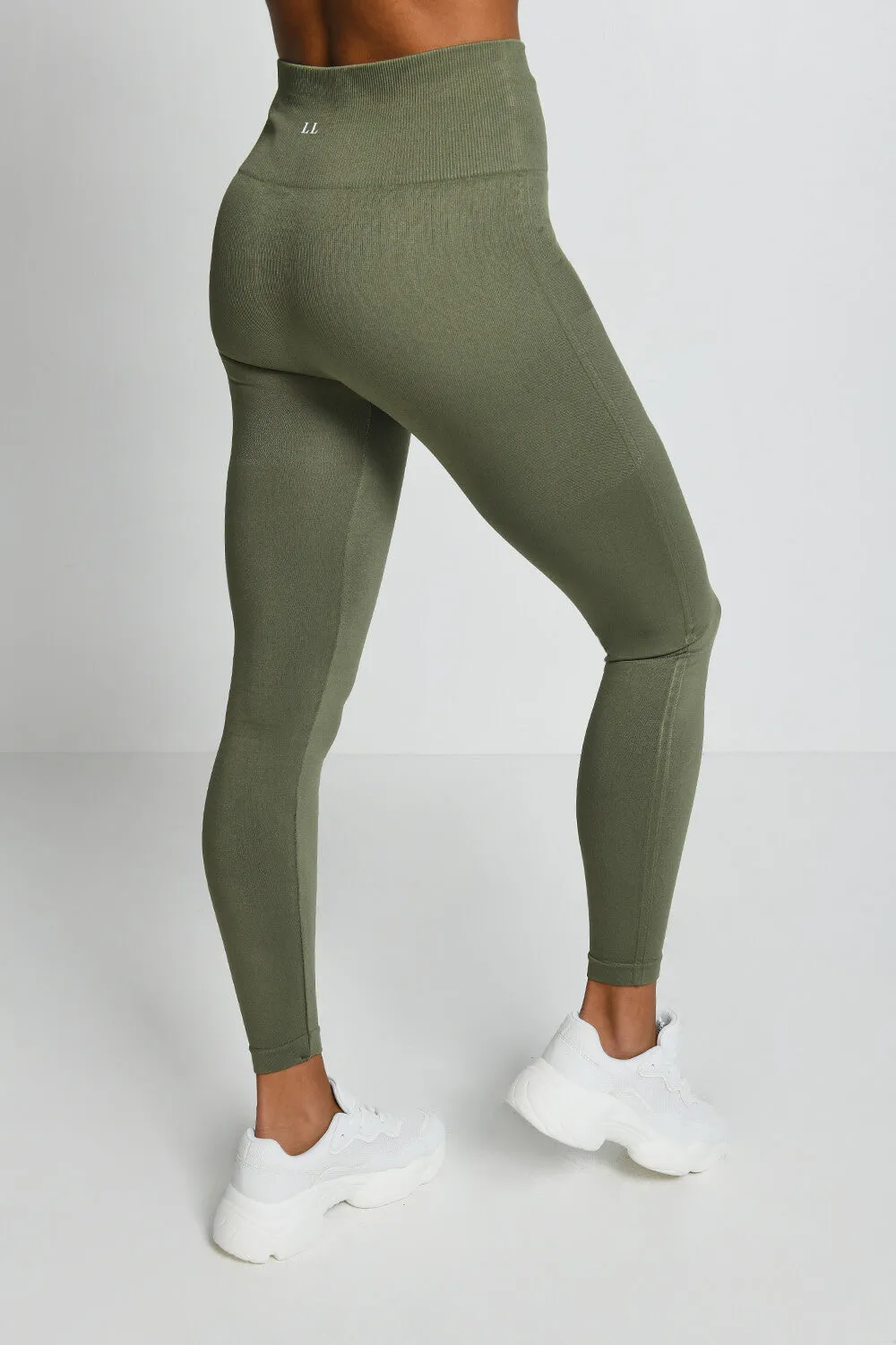 Ultimate High Waisted Seamless Leggings - Sage Green sold by LOVALL product image thumbnail 3