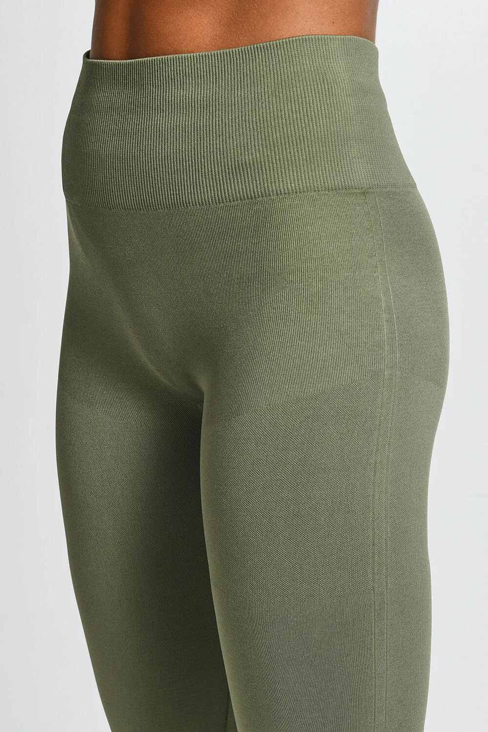 Ultimate High Waisted Seamless Leggings - Sage Green sold by LOVALL product image thumbnail 4