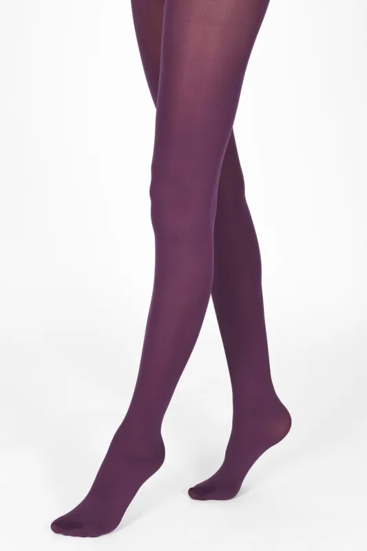 60 Denier Tights - Acai Purple sold by LOVALL