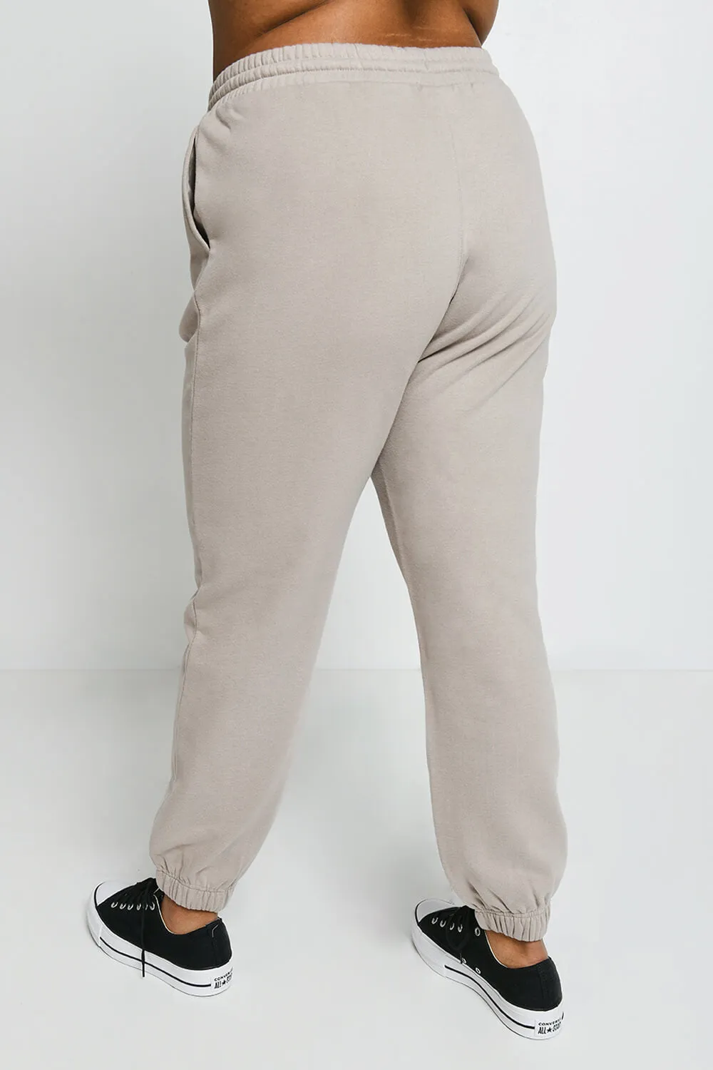 Curve Everyday Comfy Joggers - Oatmeal Beige sold by LOVALL product image thumbnail 3