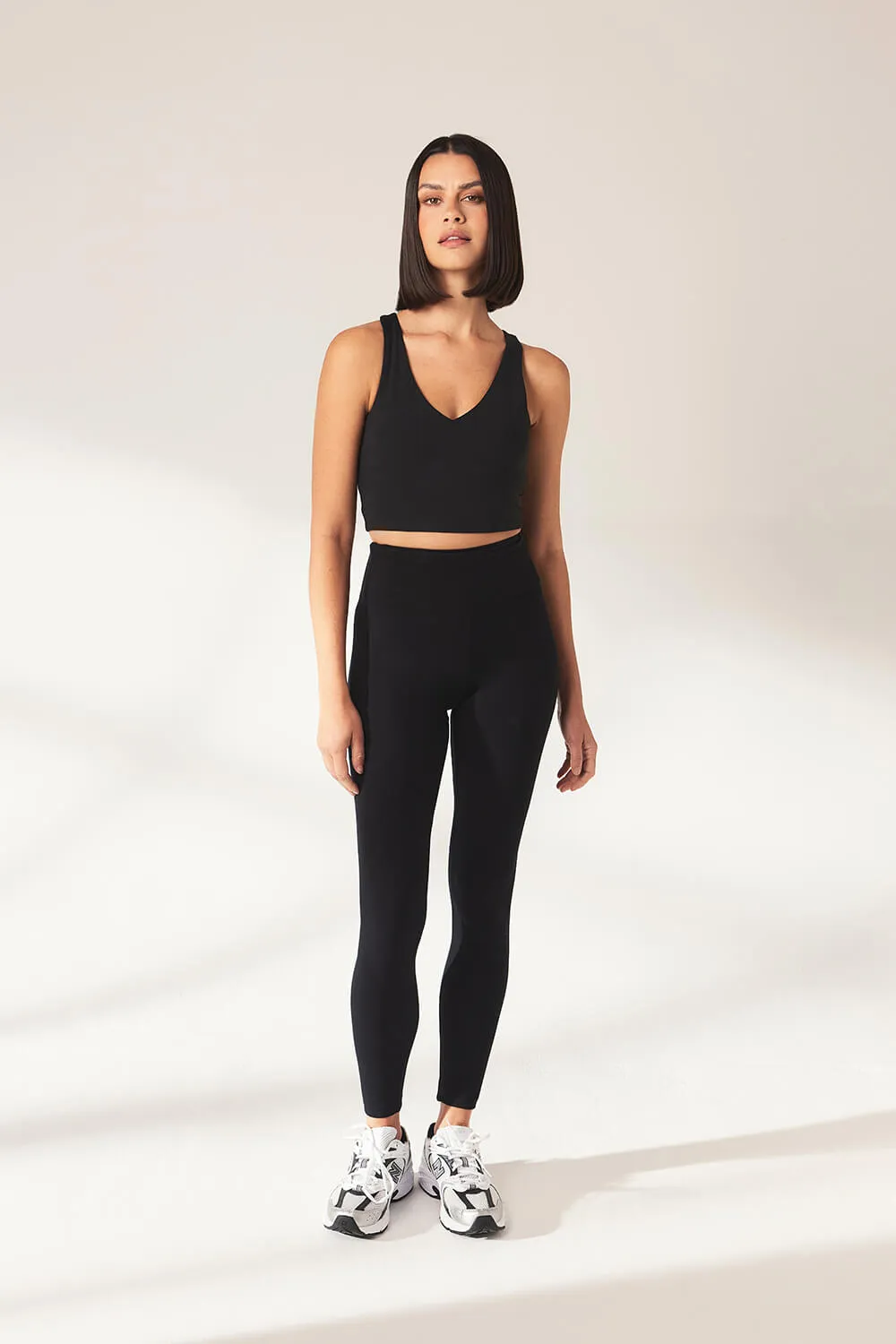 Lightweight Everyday High Waisted Leggings - Black sold by LOVALL