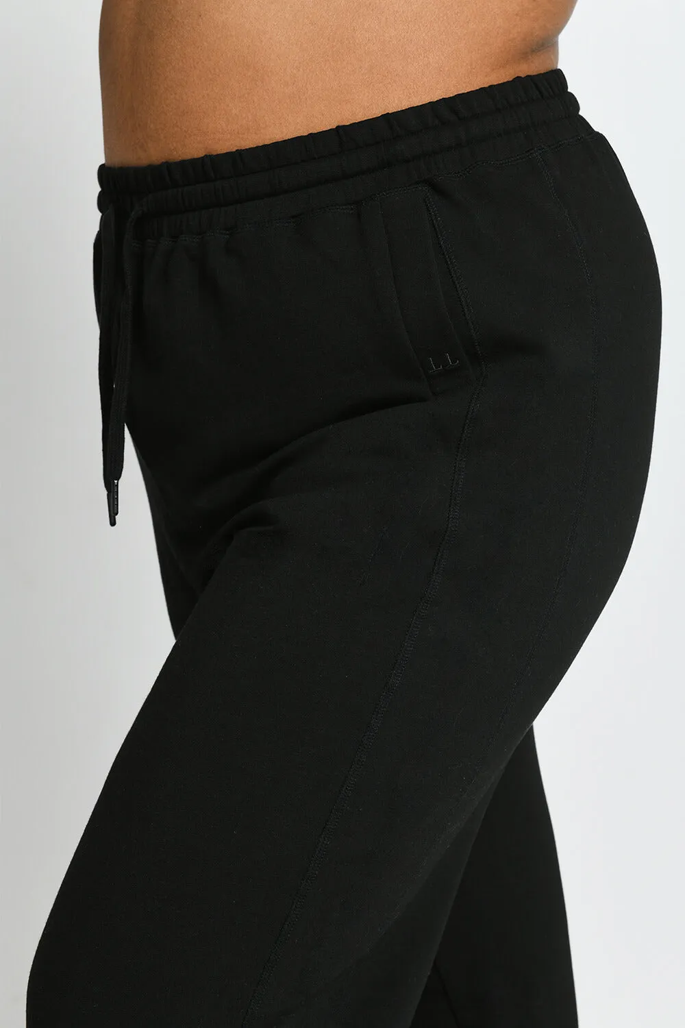Curve Luxe Lounge Jogger - Black sold by LOVALL product image thumbnail 4