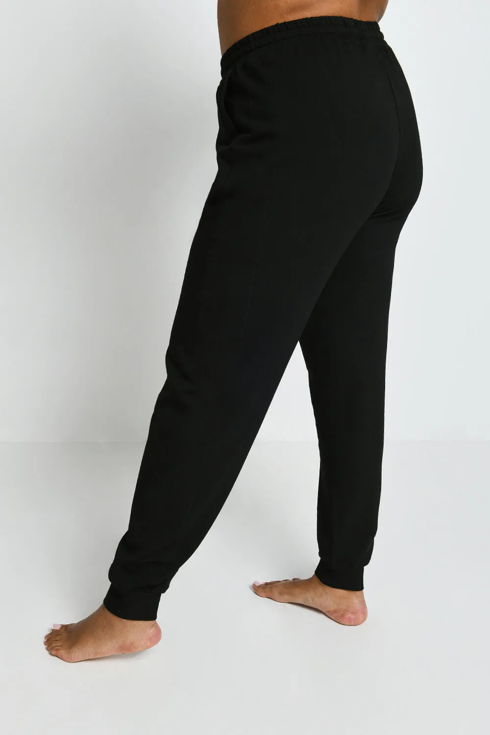 Curve Luxe Lounge Jogger - Black sold by LOVALL product image thumbnail 3