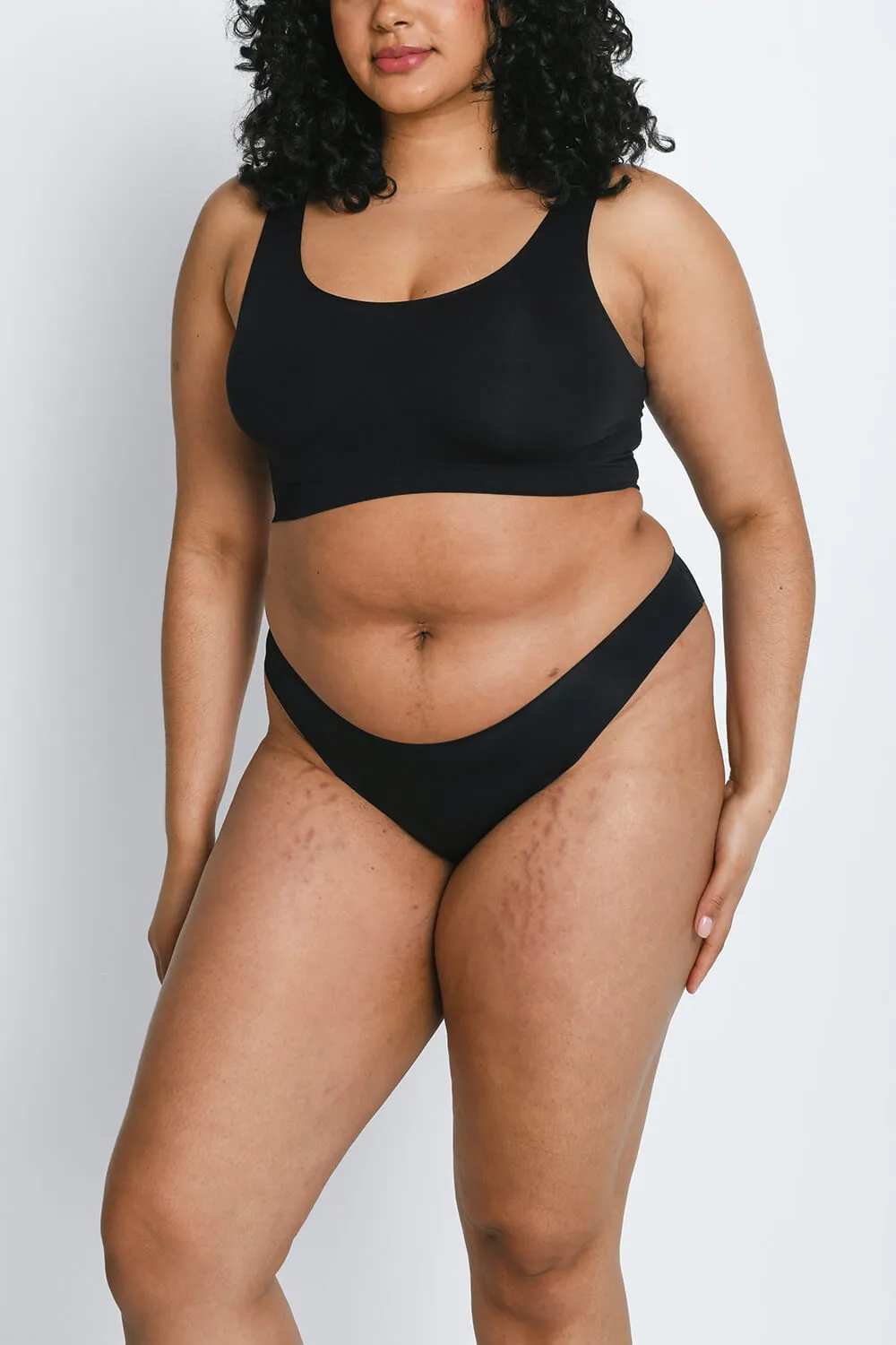 Curve Seamless High Leg Knickers 3 Pack sold by LOVALL