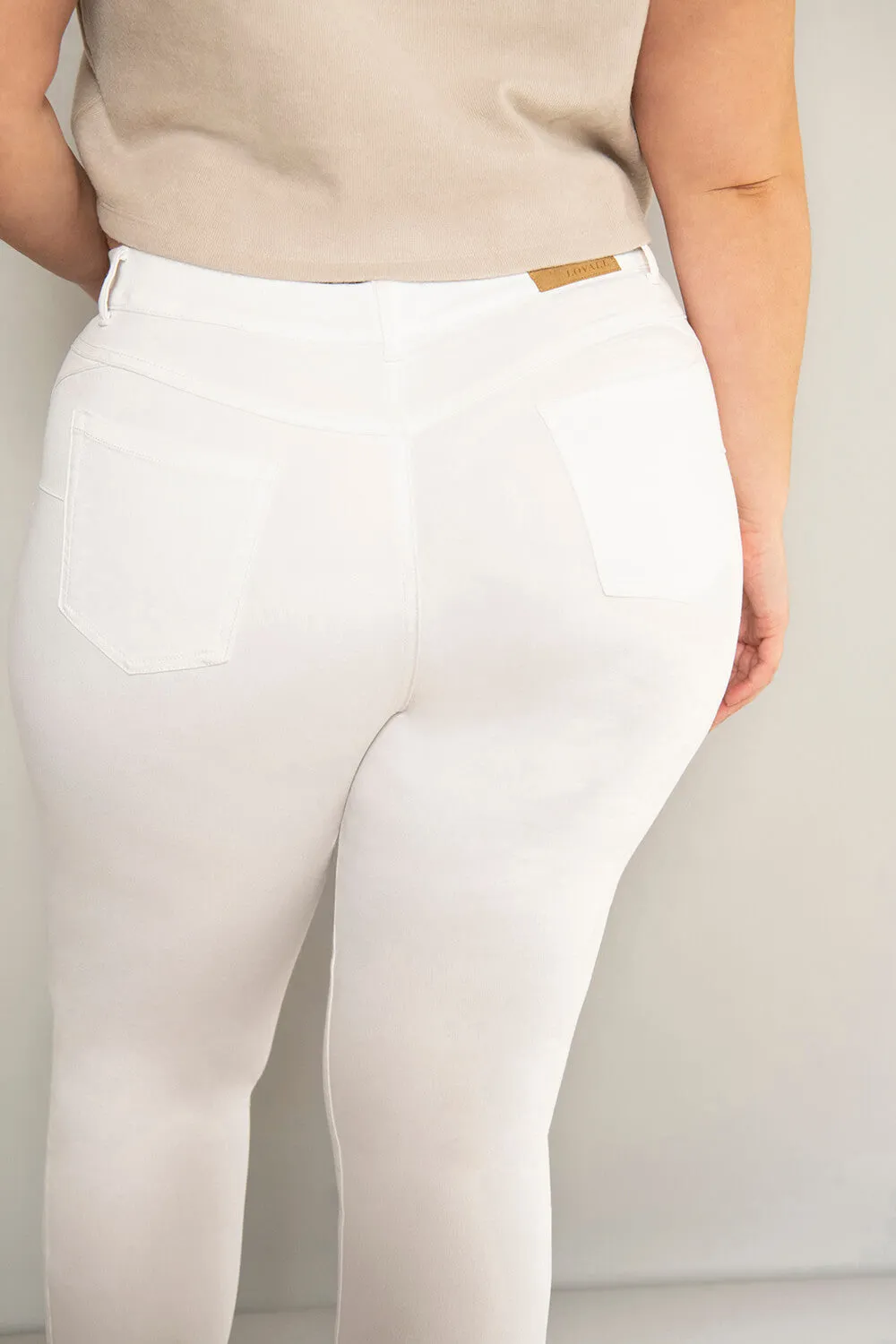 Curve Ultimate Jeggings - White sold by LOVALL product image thumbnail 5