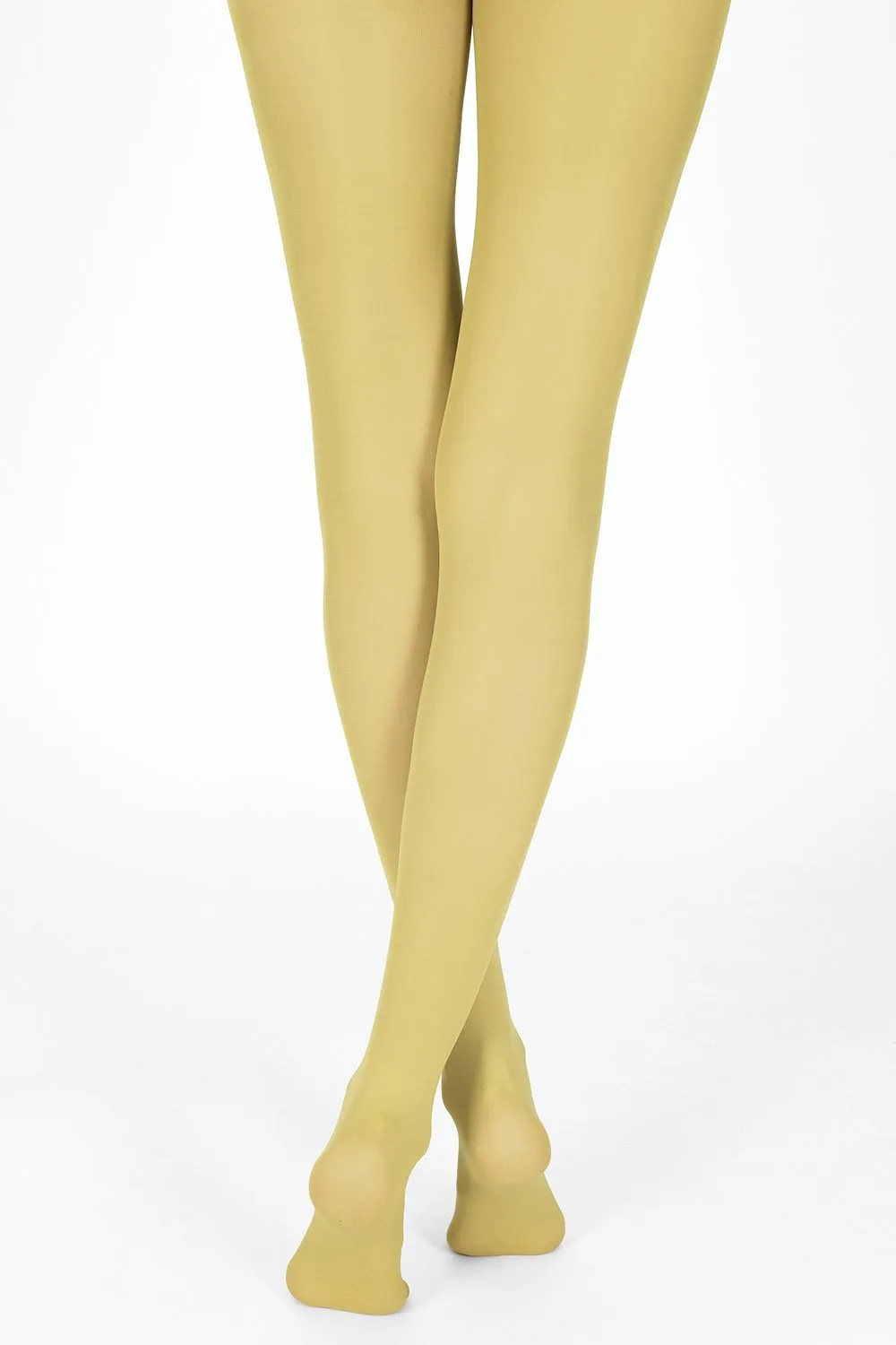 40 Denier Tights - Mustard sold by LOVALL product image thumbnail 2