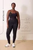 Revitalise High Waisted Leggings - Midnight Black sold by LOVALL