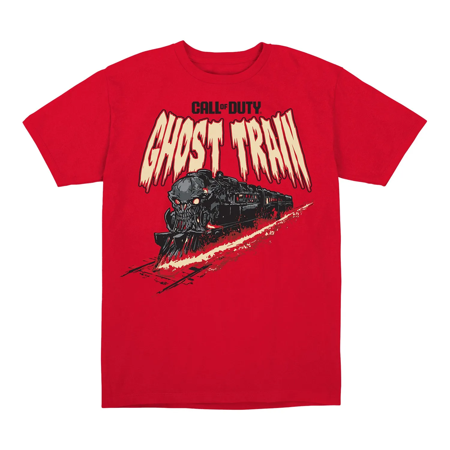 Call of Duty Ghost Train Red T-Shirt sold by Call of Duty