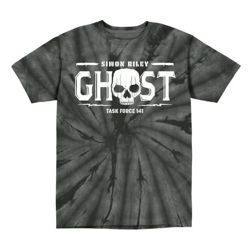 Call of Duty Simon Riley Ghost Tie-Dye T-Shirt sold by Call of Duty