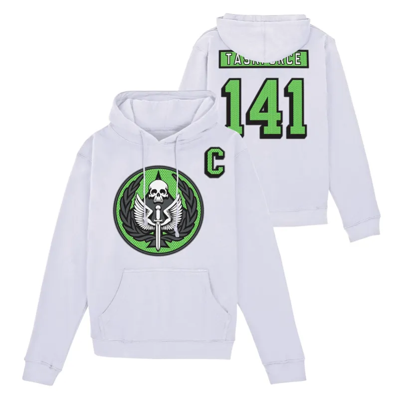 Call of Duty Hockey Task Force 141 White Hoodie sold by Call of Duty