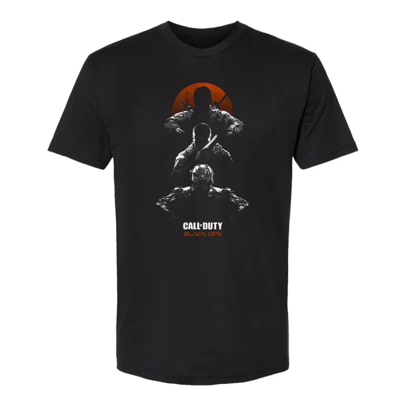 Call of Duty: Black Ops Series Poster Black T-Shirt sold by Call of Duty