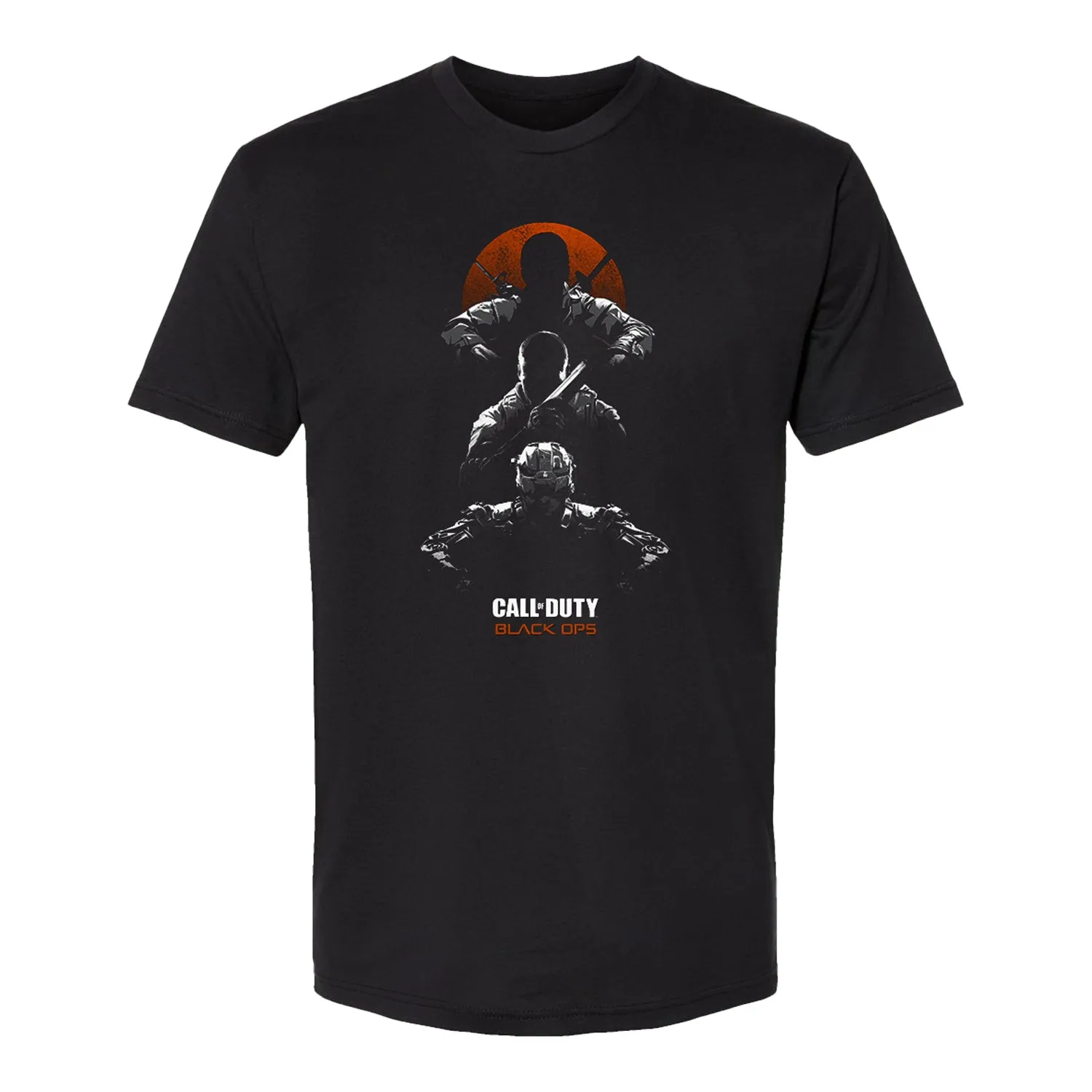 Call of Duty: Black Ops Series Poster Black T-Shirt sold by Call of Duty