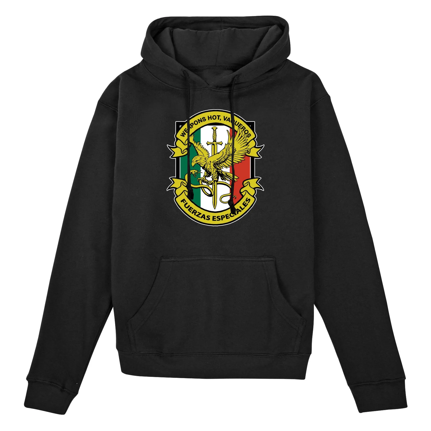 Call of Duty Weapons Hot Vaqueros Black Hoodie sold by Call of Duty