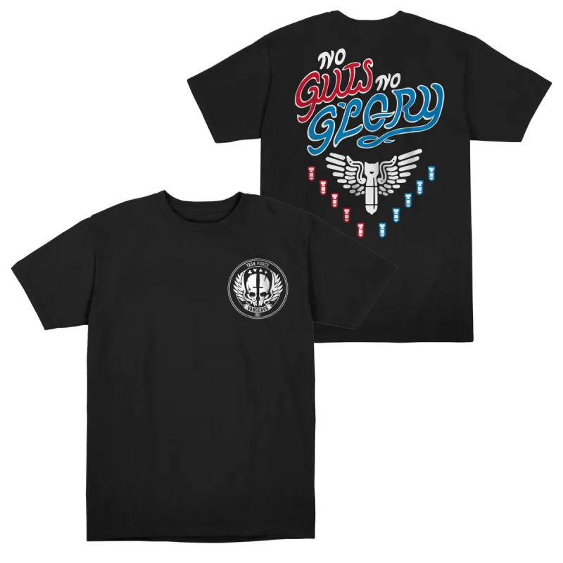 Call of Duty: Vanguard No Guts No Glory Black T-Shirt sold by Call of Duty