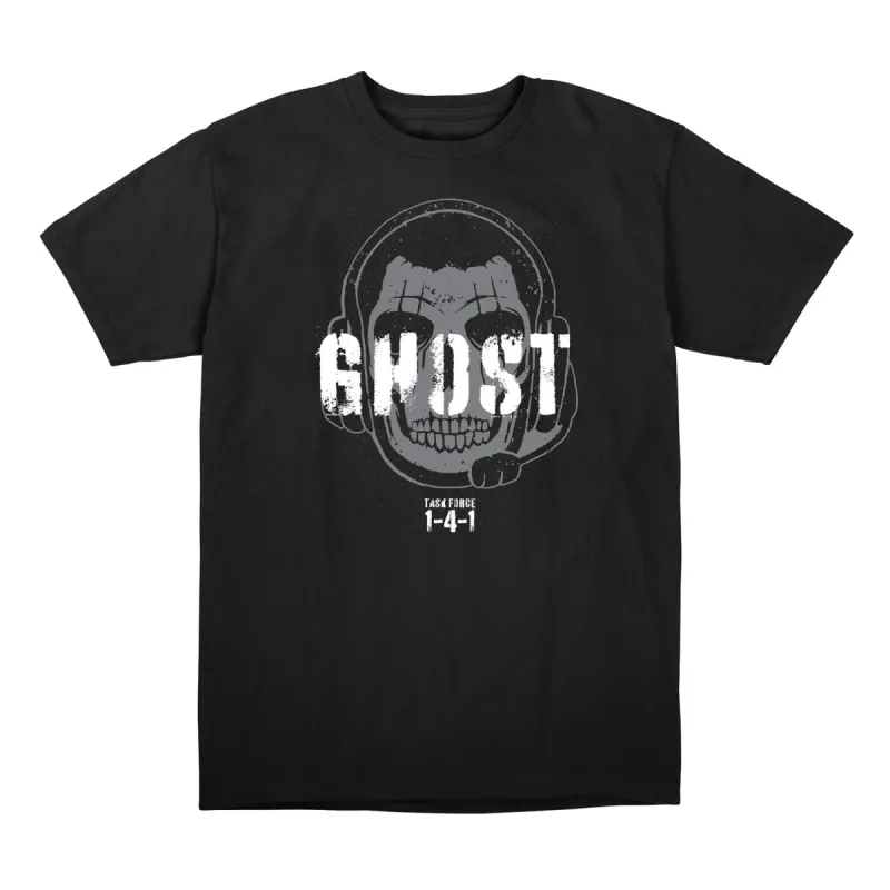 Call of Duty Ghost Silhouette Black T-Shirt sold by Call of Duty