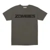 Call of Duty: Black Ops 6 Zombies Black Logo Grey T-Shirt sold by Call of Duty