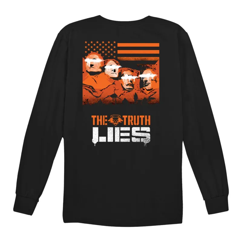 Call of Duty: Black Ops 6 The Truth Lies Black Long Sleeve T-Shirt sold by Call of Duty