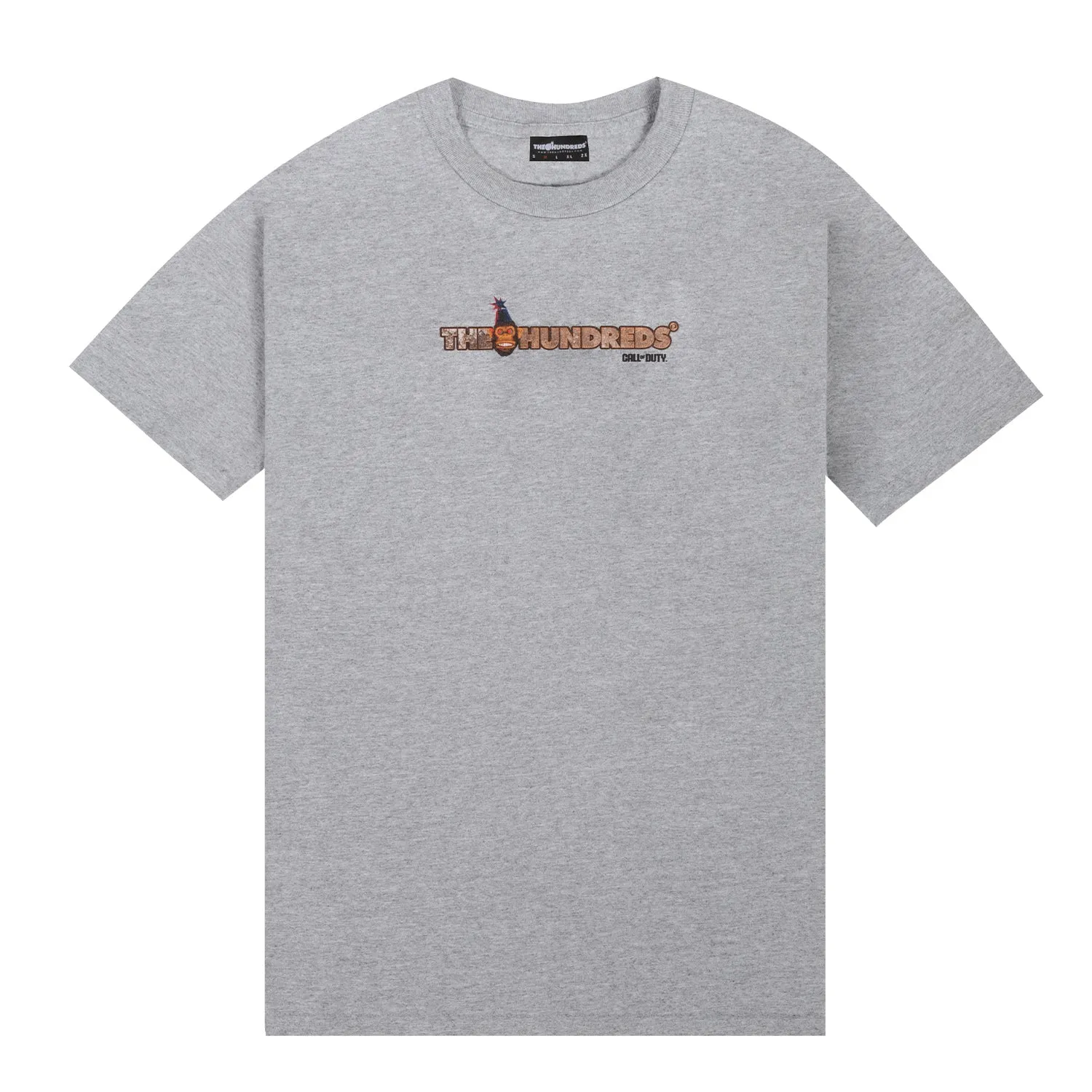 Call of Duty The Hundreds Monkey Bomb Heather Grey T-Shirt sold by Call of Duty product image thumbnail 3