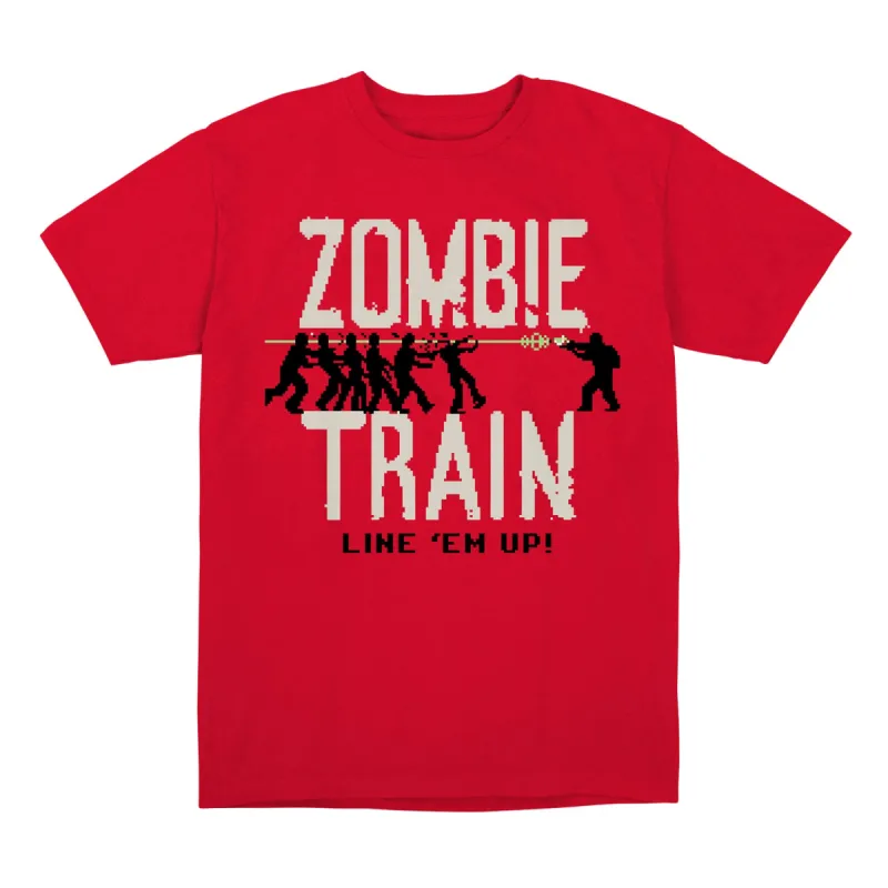 Call of Duty Zombie Train Red T-Shirt sold by Call of Duty