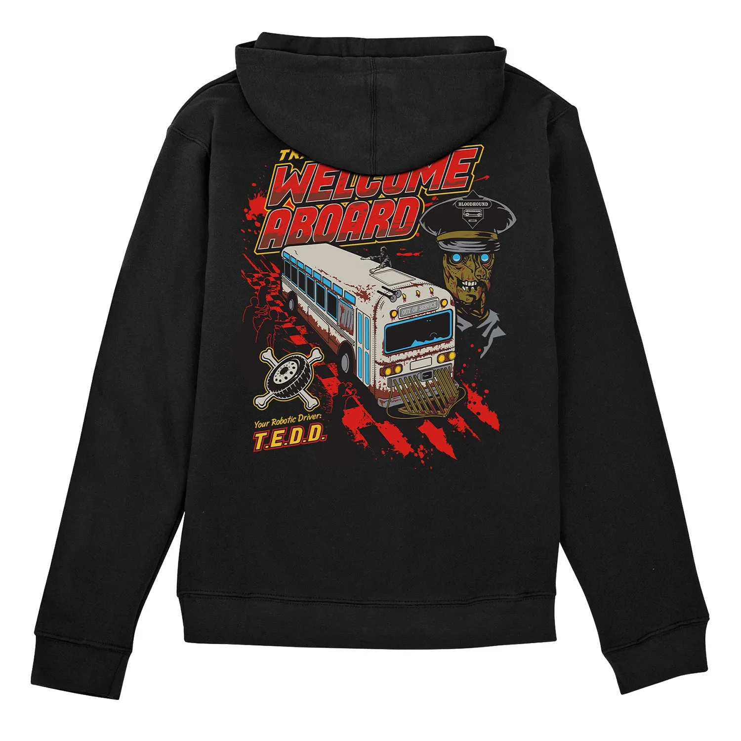 Call of Duty Tranzit Welcome Aboard Black Hoodie sold by Call of Duty product image thumbnail 3