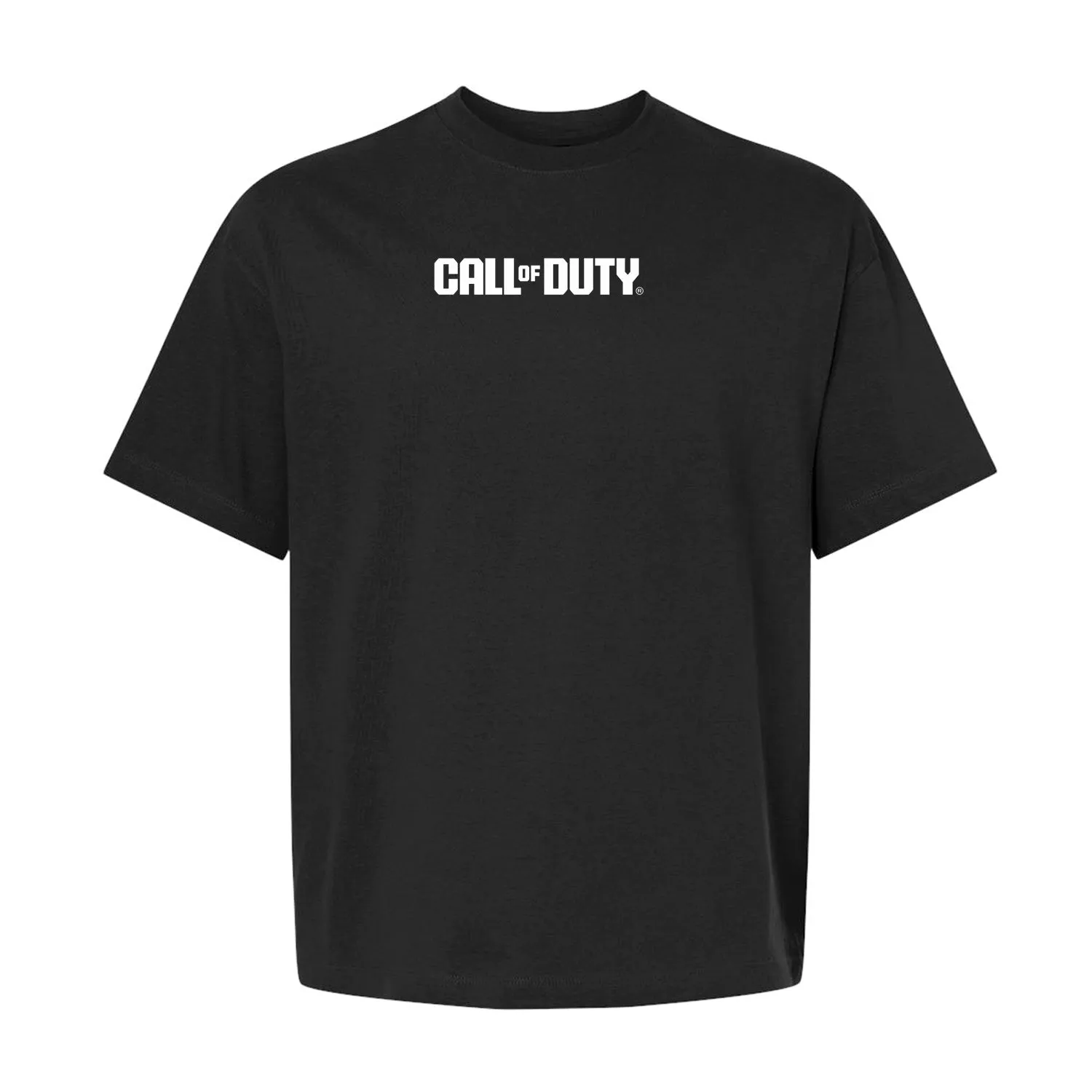Call of Duty: Modern Warfare 4 Logo Black Oversized T-Shirt sold by Call of Duty product image thumbnail 2