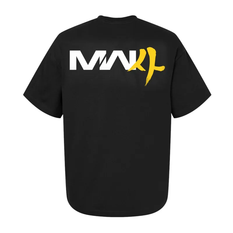 Call of Duty: Modern Warfare 4 Logo Black Oversized T-Shirt made by Call of Duty