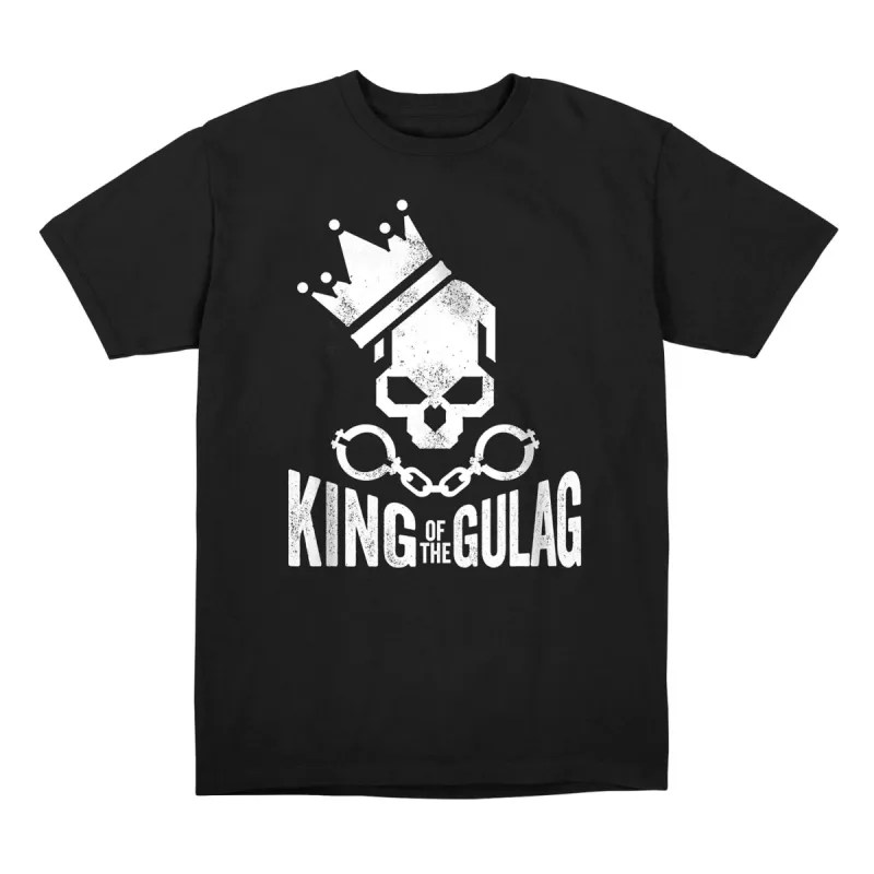 Call of Duty: Warzone Gulag King Black T-Shirt sold by Call of Duty