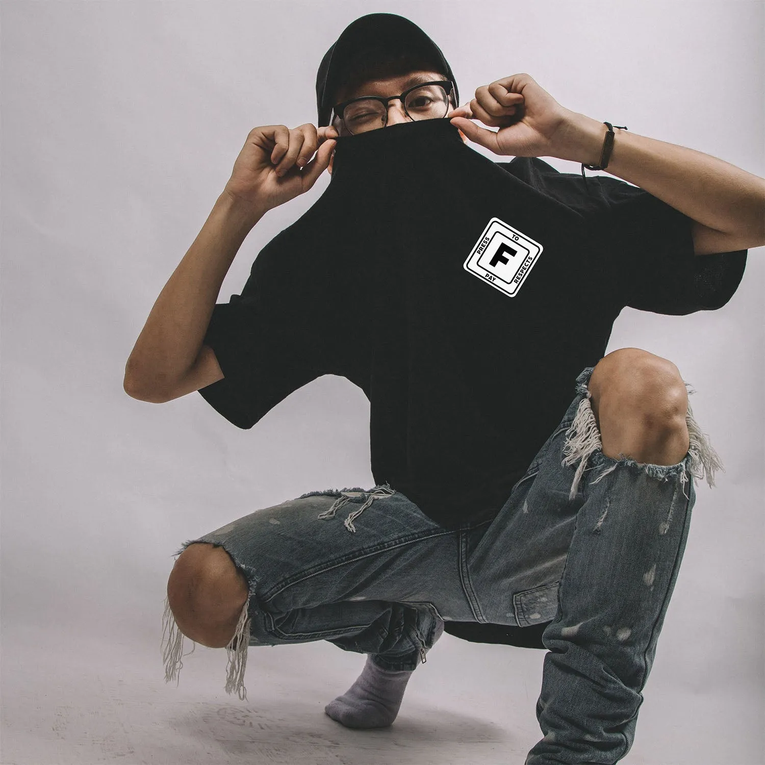 Call of Duty Press F Black T-Shirt sold by Call of Duty product image thumbnail 2