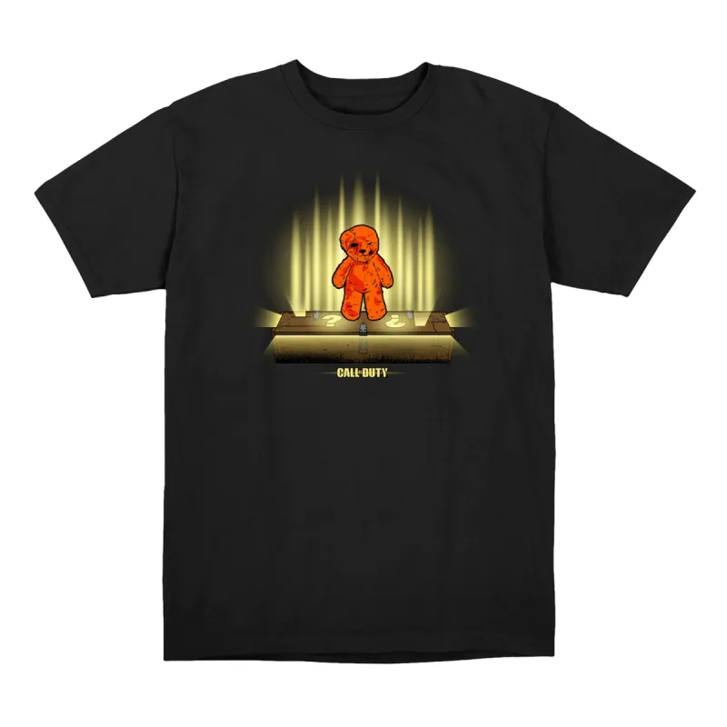 Call of Duty Mystery Teddy Bear Black T-Shirt sold by Call of Duty