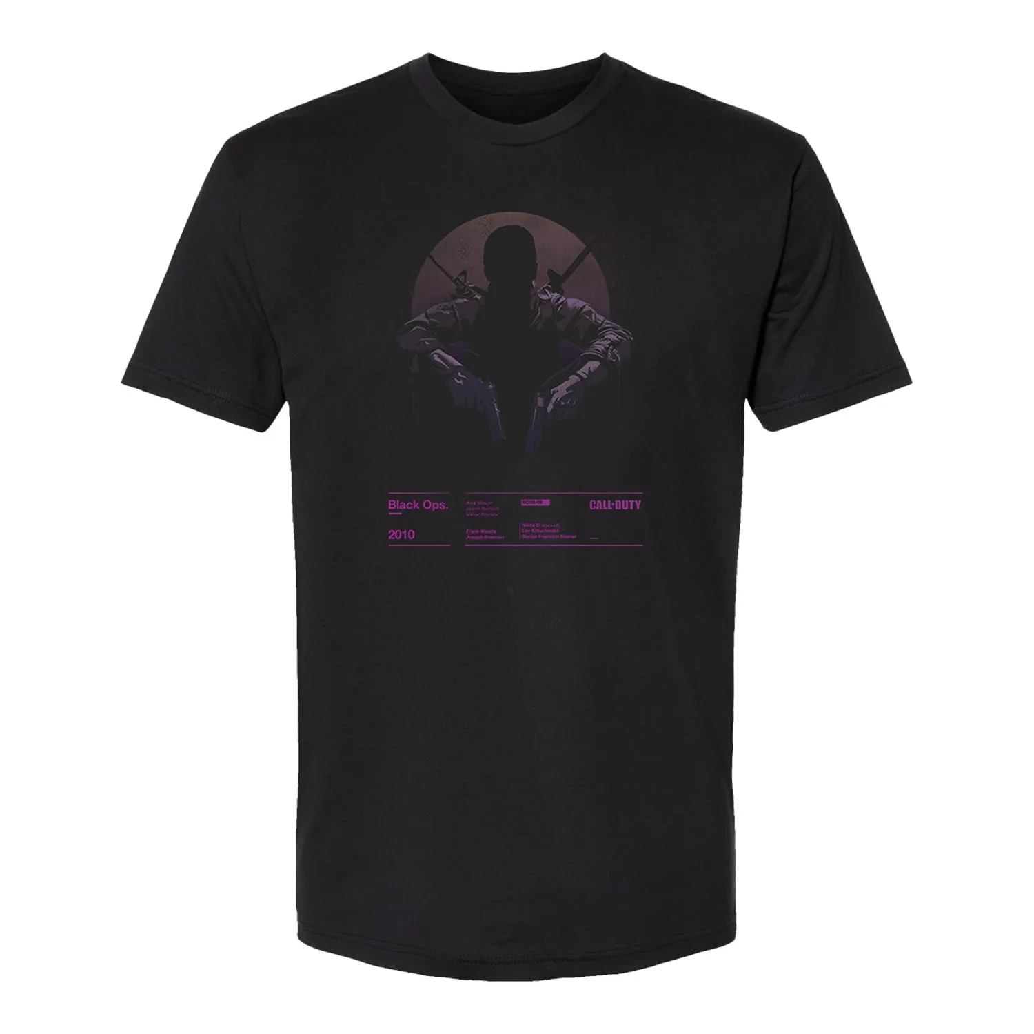 Call of Duty: Black Ops (2010) Black T-Shirt sold by Call of Duty