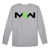 Call of Duty: Modern Warfare II Logo Ash Heather Long Sleeve T-Shirt sold by Call of Duty