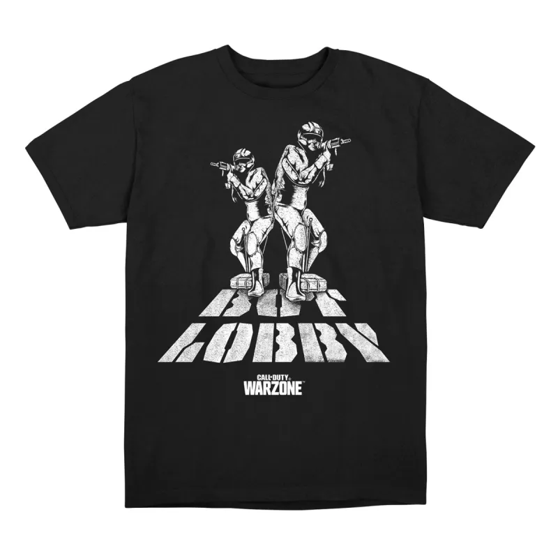 Call of Duty: Warzone Bot Lobby Black T-Shirt sold by Call of Duty