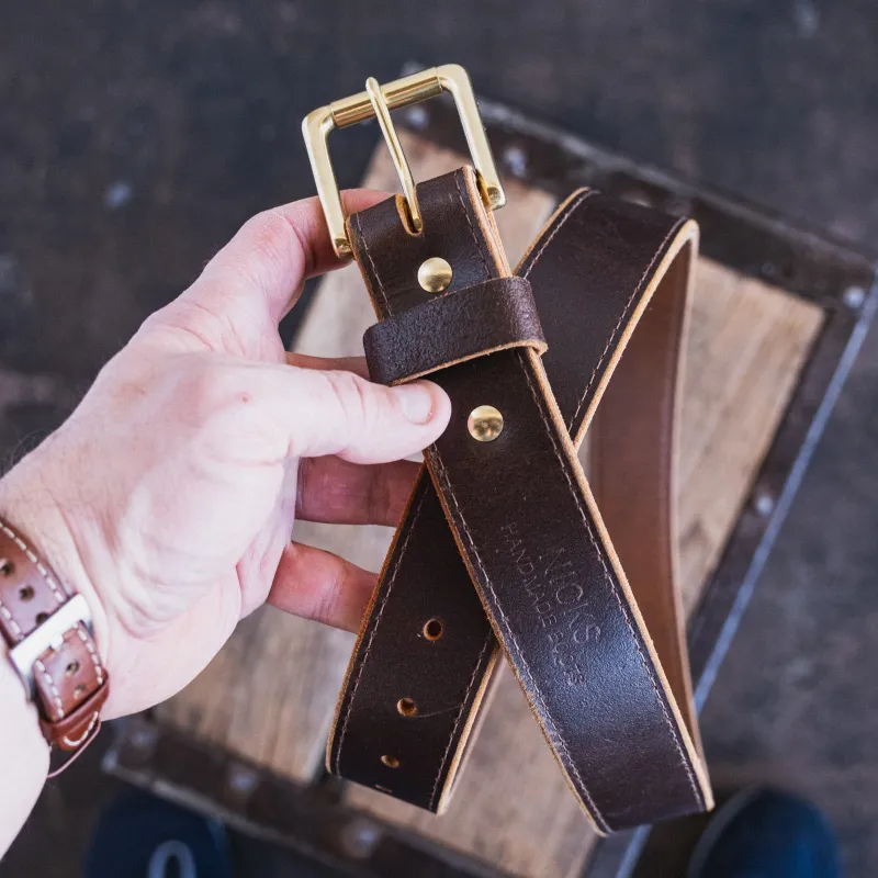 In Stock - Heritage Belt / Honey Waxed Flesh 1.5” / Waist Size 36 (Belt Size 40) sold by Nicks Boots