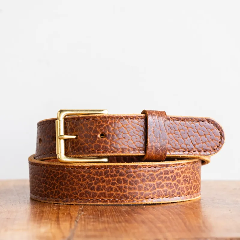 Build Your Own - American Bison Heritage Belt made by Nicks Boots