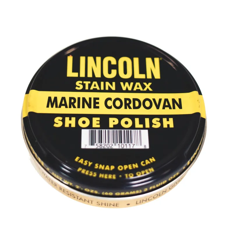 Lincoln Stain Wax Shoe Polish sold by Nicks Boots