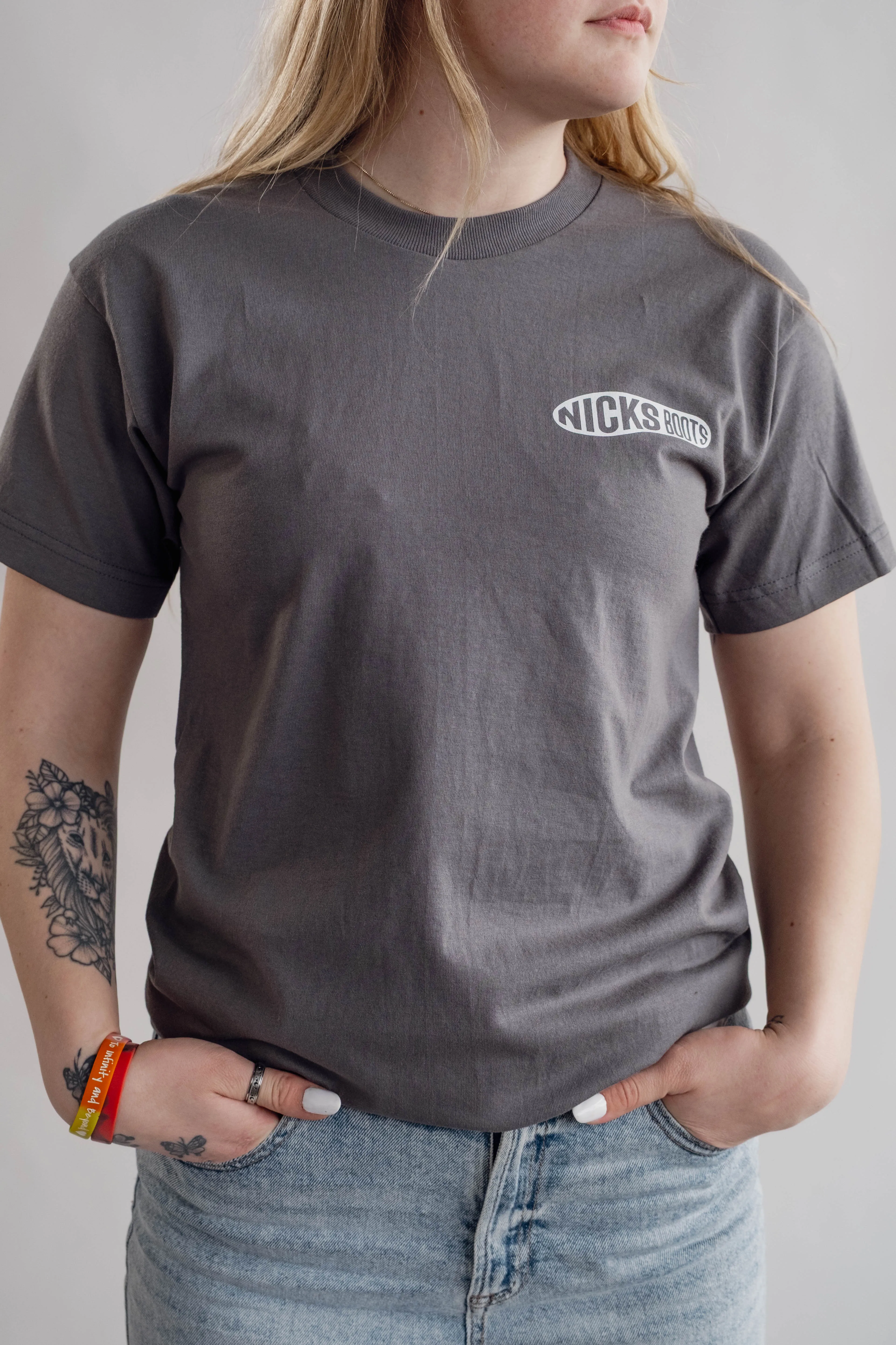 Stomp T-Shirt sold by Nicks Boots product image thumbnail 3