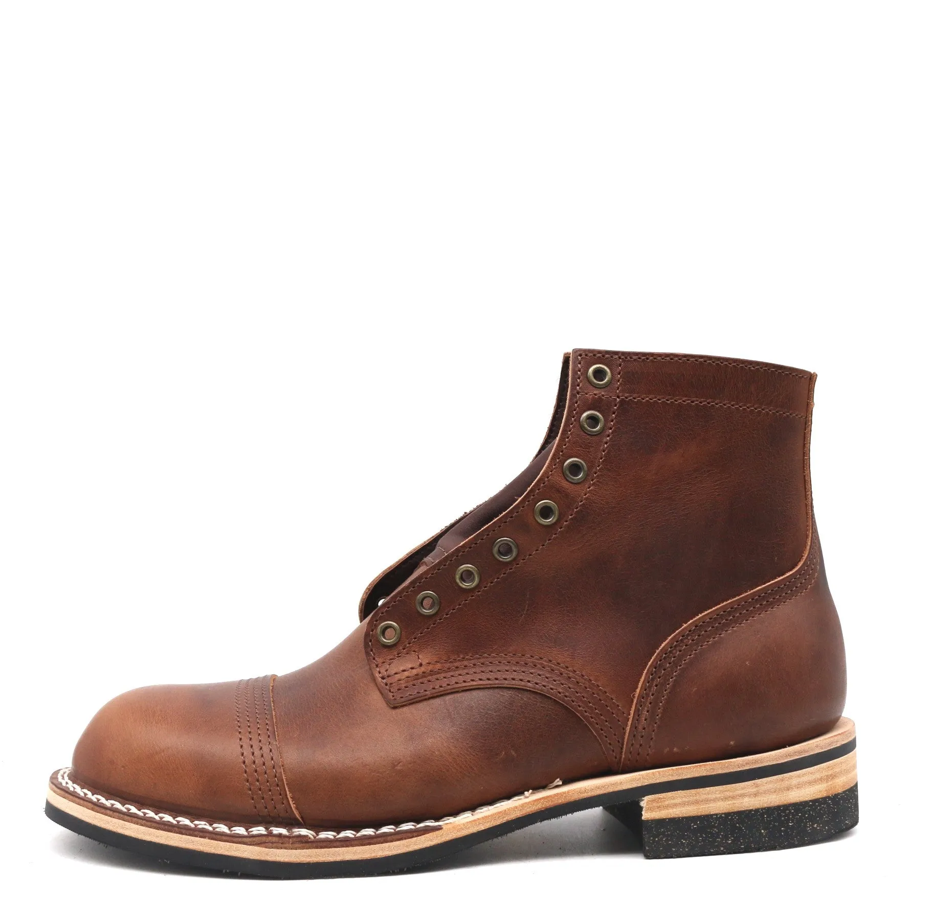 Italian Brown LaceUp 11.5 E - Ready To Ship! sold by Nicks Boots
