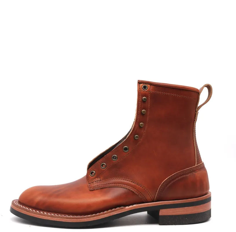 Oiled Latigo LaceUp 11 D - Ready To Ship! made by Nicks Boots