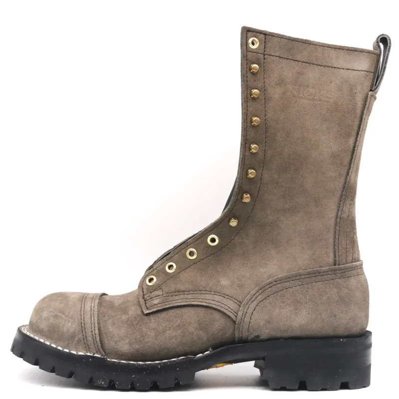 Lace Up MTO (Safety Toe) 9 FF - Ready To Ship made by Nicks Boots