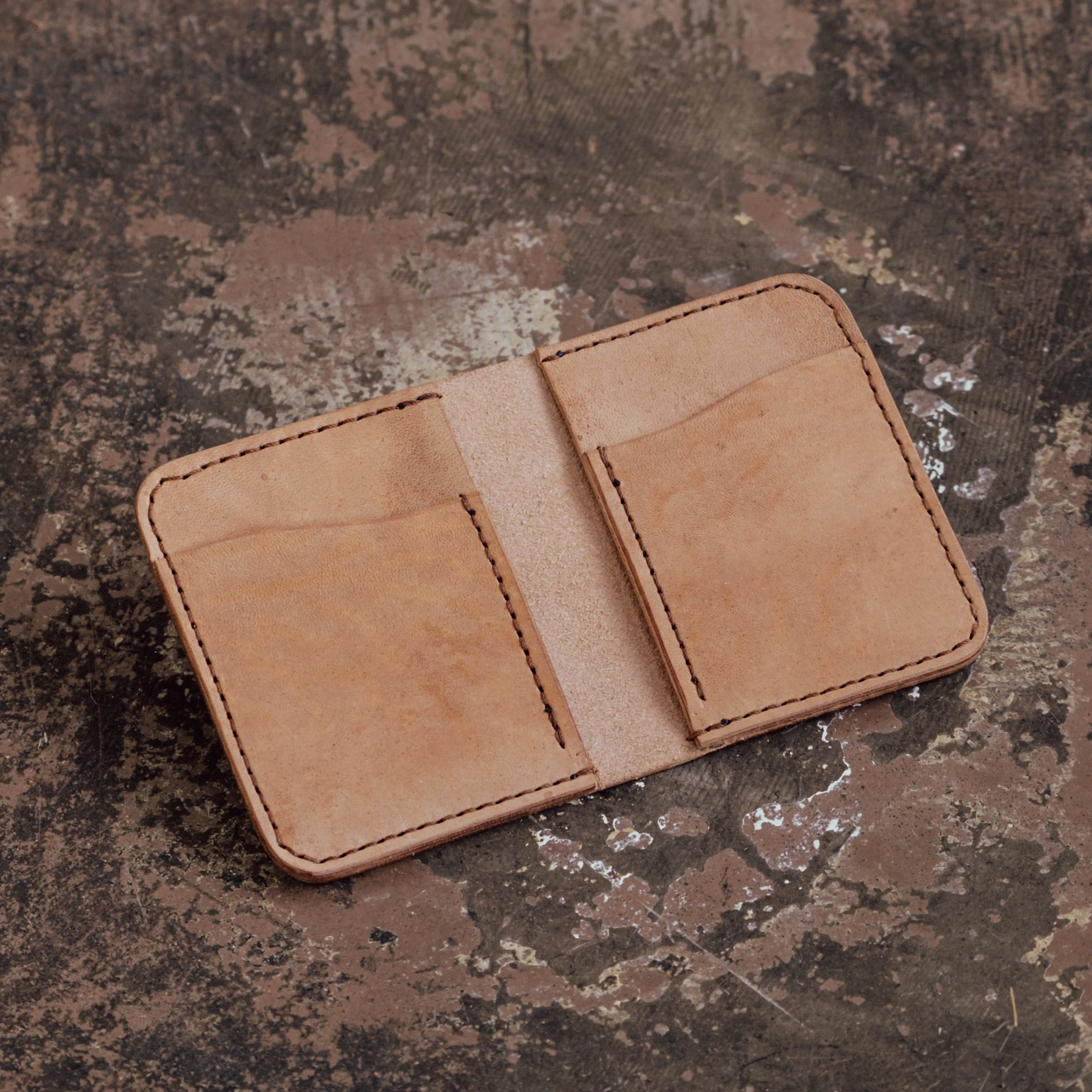Stained Russet Horsehide Heritage Wallet - Limited Run sold by Nicks Boots