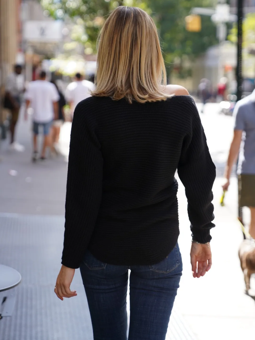 The Lora - Bateau Neck Sweater sold by Ameliora product image thumbnail 3