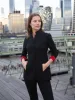 The Carmen - Silk Lined Mandarin Collar sold by Ameliora