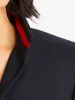 The Carmen - Silk Lined Mandarin Collar sold by Ameliora