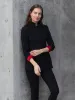 The Carmen - Silk Lined Mandarin Collar sold by Ameliora