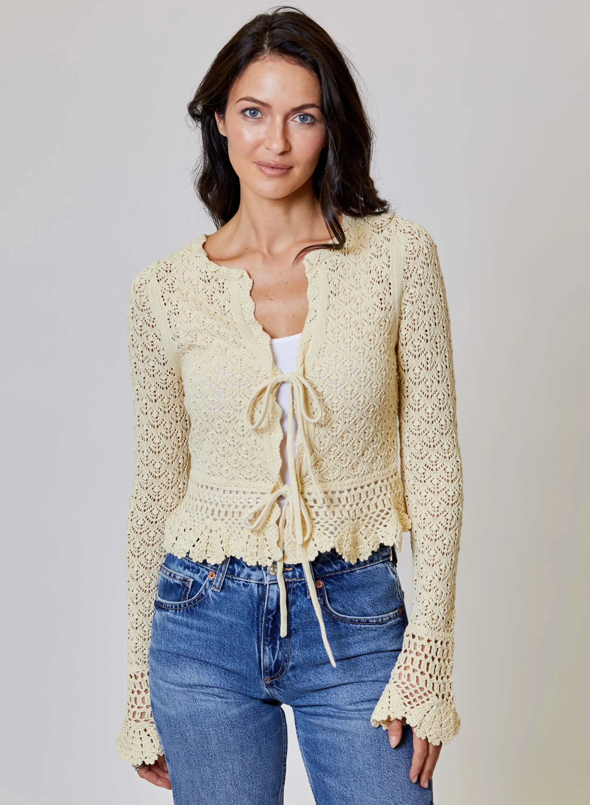 Chrissy Cardigan sold by DH New York