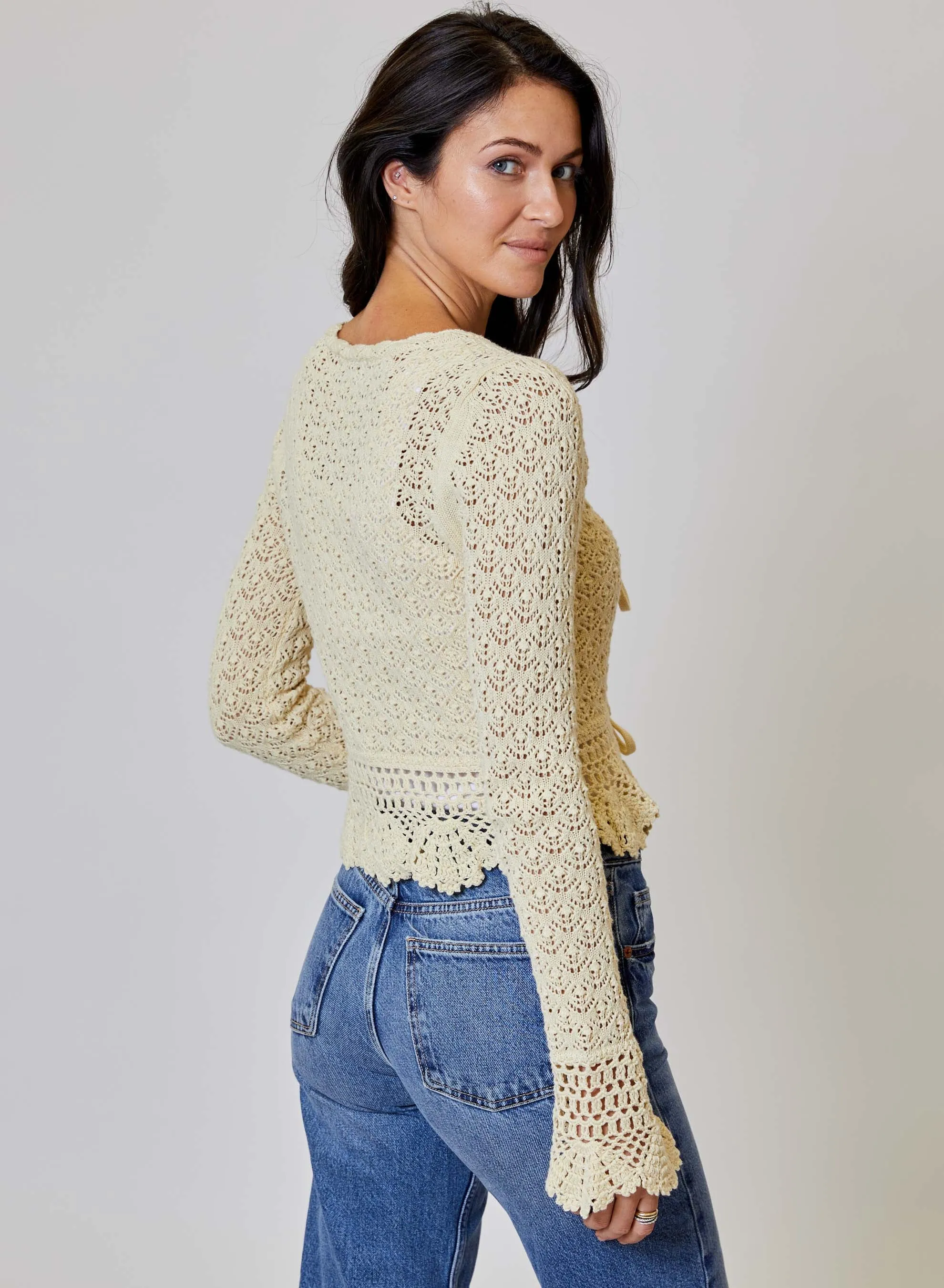 Chrissy Cardigan sold by DH New York product image thumbnail 2