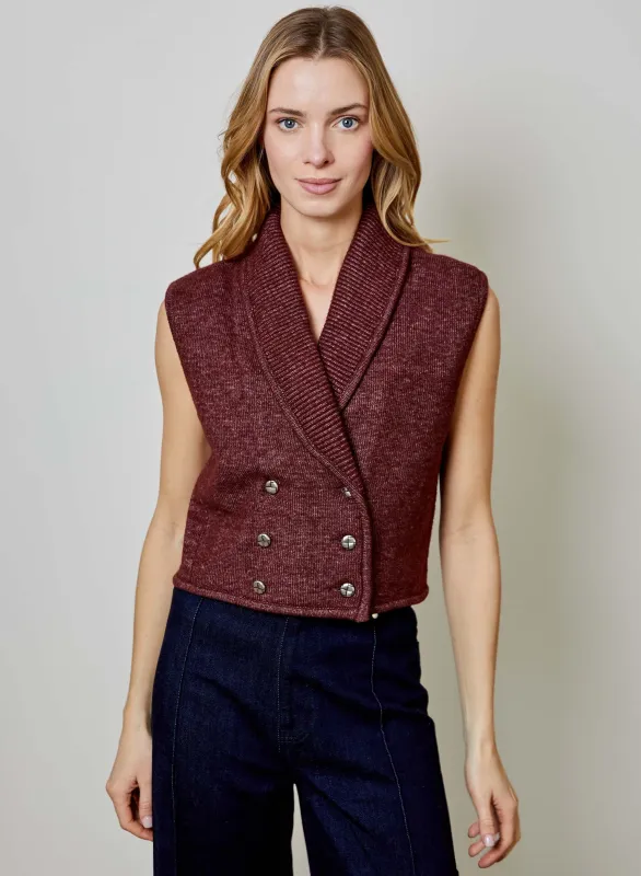 amber vest sold by DH New York