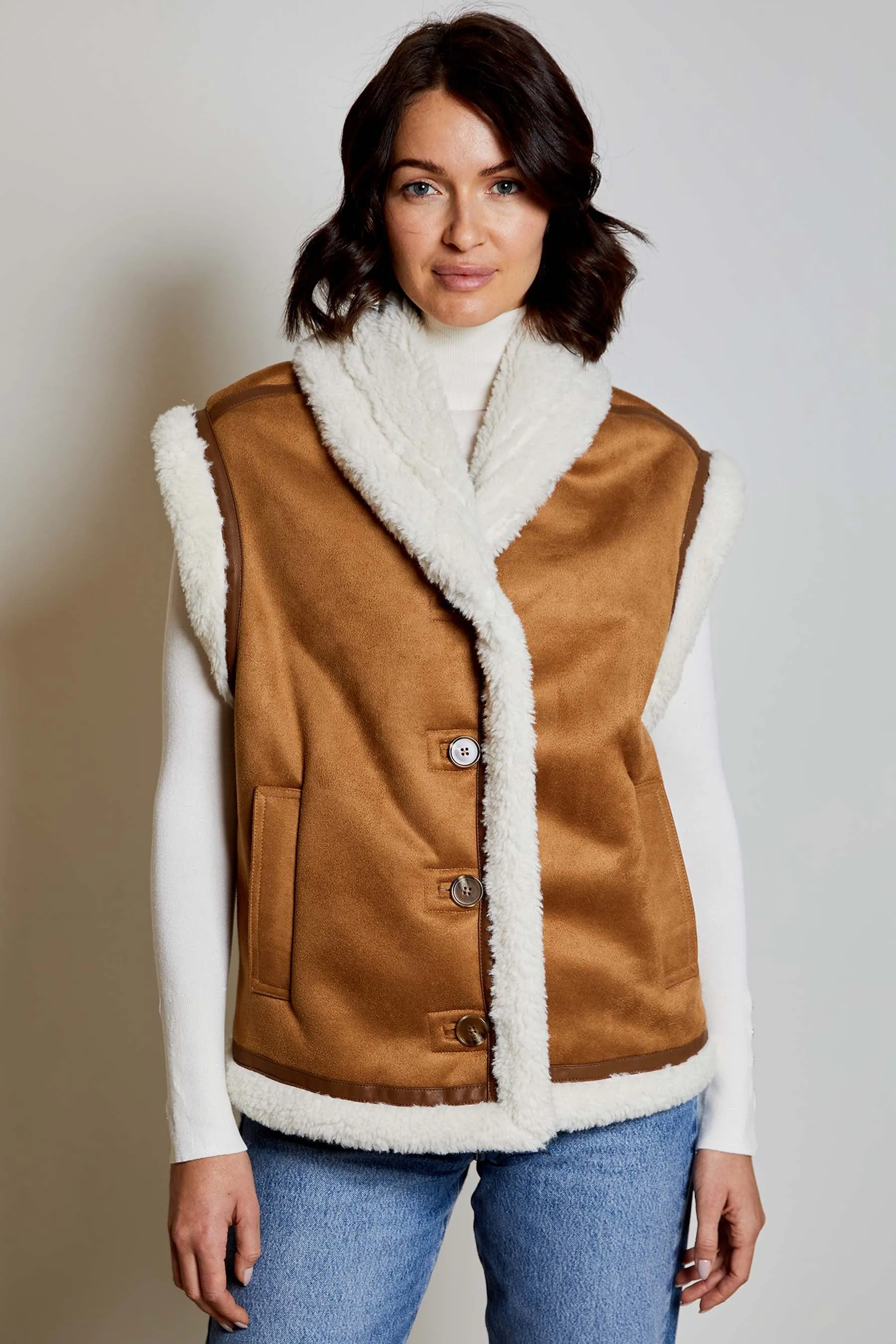 Athena Vest sold by DH New York