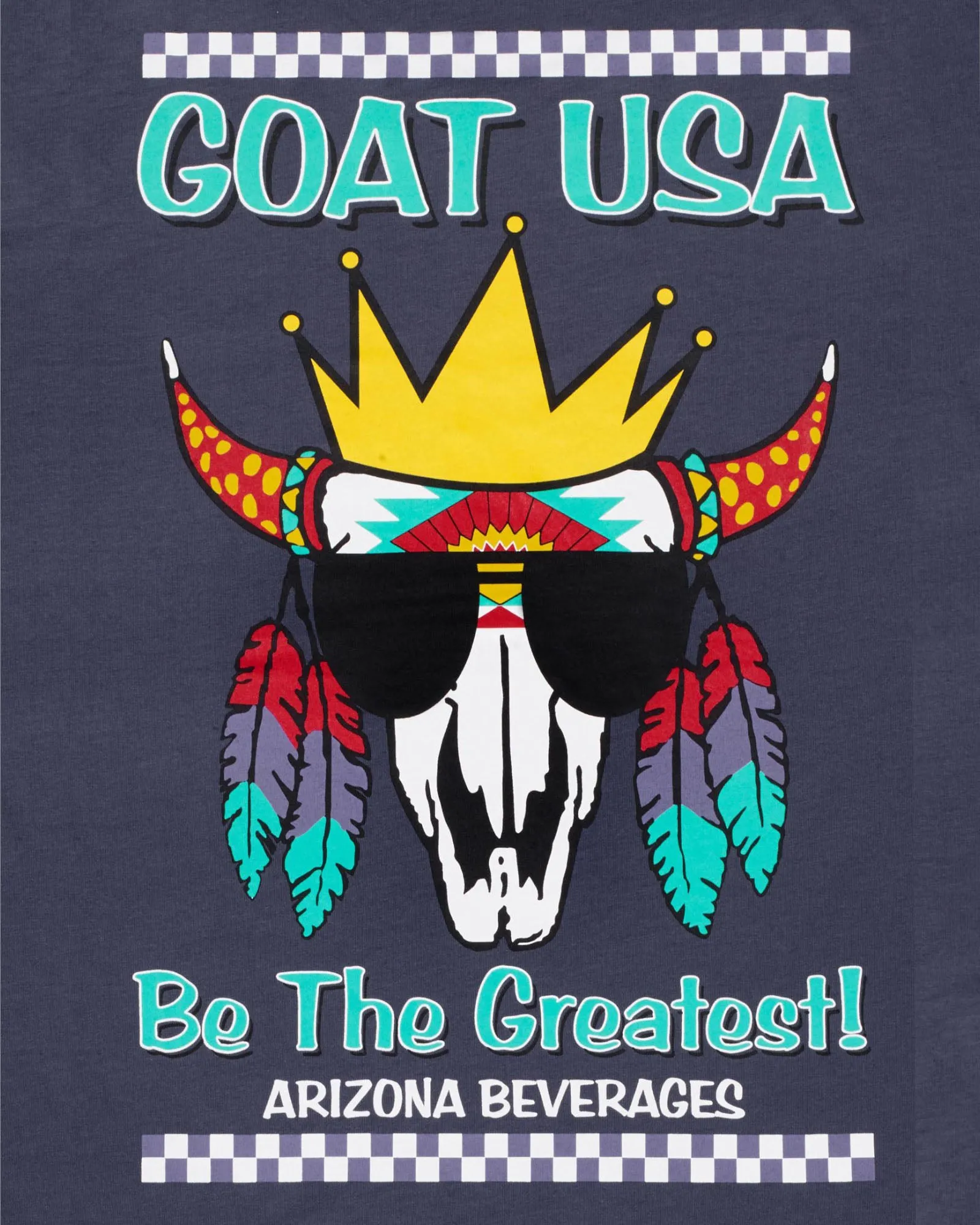 AriZona Skull GOAT T-Shirt sold by Goat USA product image thumbnail 4