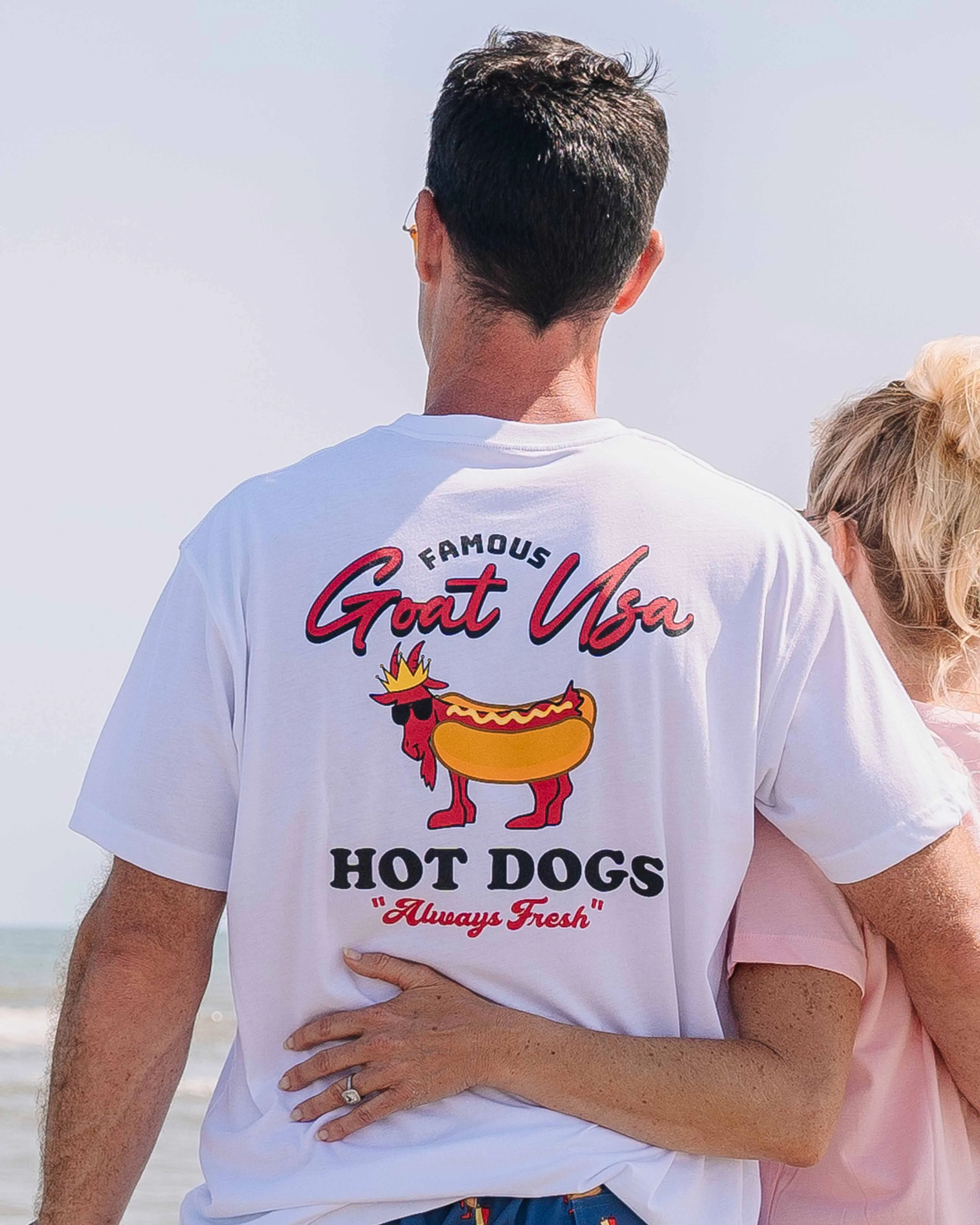 Hot Dog T-Shirt sold by Goat USA product image thumbnail 2